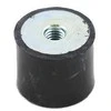 Ventiliatorius GP Vibracijos slopintuvas VIB3 juodas M10 vidinis sriegis