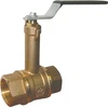 Gpa Flowsystem As Pistoleto metalo rutulinis vožtuvas su koto prailginimu 1 1/2 colio lizdas/lizdas