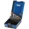 Grąžtas Bohrcraft Įgilintuvų rinkinys KS6-K TIN 6,3-20,5 mm DIN 335C HSS-TIN 90° 6 dalys ABS dėžutėje