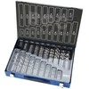 Grąžtas Bohrcraft Spiralinių grąžtų rinkinys MG70 1,0-10,0x0,5 mm DIN 338 HSS-G Grind Profi-Plus 70 dalių