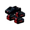 Grąžtas Priedų rinkinys Bosch 0615A5004Y; 18 V 3x8,0 Ah akum.
