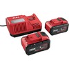 Grąžtas Flex Tools Flex akumuliatorių P rinkinys 18-88 R / 2 x 8.0 Ah akumuliatoriai + įkroviklis