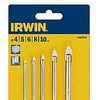 Grąžtas IRWIN STIKLO GRĄŽTŲ RINKINYS, 5 vnt. (4, 5, 6, 8, 10 mm)