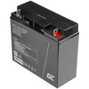 GREENCELL „Žalias Cell AGM51“, sandarus švino-rūgštinis akumuliatorius (VRLA), 17 Ah, 12 V, nereikalaujantis priežiūros, juodas, 77 mm
