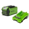 Greenworks GSK40B25 Pradinis akumuliatoriaus ir įkroviklio rinkinys – 40 V 2,5 Ah