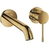 Grohe Essence 2-jų dalių praustuvo maišytuvas iš sienos 183mm. CoolSunrise