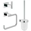 Grohe Essentials Cube aksesuarų rinkinys, chromas