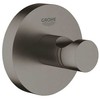 Grohe robe hook Essentials, brushed hard graphite