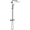 Grohe dušo sistema su termostatu Euphoria XXL 310, rankinis dušas Euphoria 110 Masažas, kietas grafitas