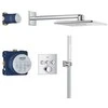 Grohe SmartControl Vitalio SmartActive 310 Cube potinkinė termostatinė dušo sistema, chromas