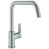 GROHE 30470DC0, Standartinis, Plienas, Svirtinės rankenos, Vienguba, Super plienas, U tipo