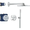 Potinkinė dušo sistema su potinkine dalimi GROHE Precision SmartControl su Vitalio SmartActive 310, chromo spalva