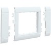 Hager GR0800A9016, Balta, Plastikas, Įprastas, Hager, 80 mm, 1 vnt.