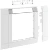 Hager GR0802A9016 - Baltas - Plastic - Conventional - Hager - 80 mm - 1 pc(s)