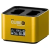 Fotoaparato Baterijų Įkroviklis - Hähnel ProCube 3 Dvigubas Nikon Baterijų Įkroviklis, USB-C PD 3.0 30 W, LCD, AA Dėklas