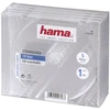 Hama CD/CD-ROM dėklai, skaidrūs, 5 vnt. pakuotėje, 1 diskas, permatomas, 142 mm, 125 mm, 51 mm, 304 g