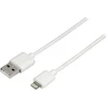 Hama USB-A - Lightning, 1,0m balta