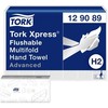 „Tork H2 Advanced“ nuplaunami dvisluoksniai popieriniai rankšluosčiai, 21 vnt. x 200 vnt.