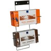Abena Glove stand Flexi rack 12,5 cm x 260 x 414 mm sidabrinis nerūdijantis plienas 2 dėžutėms (490252)