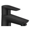 Hansgrohe izlietnes maisītājs Talis E 110, matēts juodas