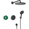„hansgrohe Croma 280“ potinkinio montavimo komplektas, matinės juodos spalvos