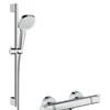 Dušo rinkinys Hansgrohe Croma pasirinkimas E stumdomas su termostatine baterija balta (27081400)