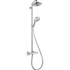 Hansgrohe dušo sistema su termostatu Raindance Select S 240 1jet/Raindance Select S 120 3jet, chromuota