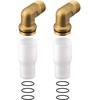 Hansgrohe Apsaugos nuo nuotėkio kampas 1/2'' 2 vnt.