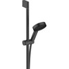 „hansgrohe Pulsify Select S“ dušo komplektas 105 3jet Relaxation EcoSmart su dušo stovu, matinės juodos spalvos, 65 cm