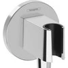 Jungtis potinkiniam dušui Hansgrohe FixFit S 26888670, juodas matinis