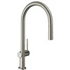 „Hansgrohe Talis M54“ virtuvės maišytuvas 210 1jet su ištraukiama svirtimi, plienas