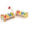 Hape - Rainbow plaktukas-suoliukas - (87-0529)