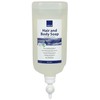 Plaukų ir kūno šampūnas, ABENA, 1000 ml, be dažiklių ir