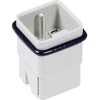 Harting 09 12 007 3001 Kaiščio įdėklas Han® Q 7 + PE užspaudžiamas 1 vnt.