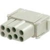 Harting Lizdo įdėklas Han® C modulis 09 14 008 3101 8 + PE užspaudimas 1 vnt. (09 14 008 3101)
