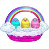 Žaislinis krepšelis Hatchimals Alive Neon Rainbow