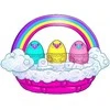 Žaislinis krepšelis Hatchimals Alive Neon Rainbow