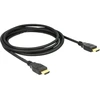Delock kabelis HDMI A kištukas > HDMI A kištukas 4K 1 m
