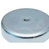 Helmuth A Jensen Feritinis magnetas Ø80 x 20 mm M10 cinkuotas užtemimas