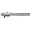Helmuth A Jensen MIB braižymo slankmatis 0-200 mm - 1/20 vernier nerūdijančio plieno matinio chromo