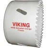 Helmuth A Jensen VIKING skylių pjūklas, tiekiamas be laikiklio. Pjovimo gylis 38 mm. Skylės skersmuo 71 mm.