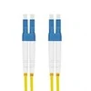 helos LWL Patchkabel OS2 Duplex 3,0mm LC-LC 9/125µm gelb 15m LSZH