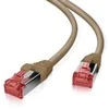 „helos“ jungiamasis kabelis „Cat 6 S/FTP RJ45“, rudas, 10m, AWG27/7 LSZH GHMT