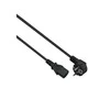 helos Kaltgerätekabel Netzkabel Stromkabel Schutzkontakt Stecker Typ F 1,8m