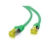 „helos“ jungiamasis kabelis „Cat 6a Superflex S/FTP RJ45“, žalias, 0,5 m, AWG27/7 GHMT
