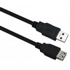 helos Verlängerungskabel, USB 3.0 A Stecker/A Buchse, 0,5m, juodas