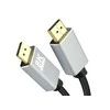 helos Anschlusskabel, DisplayPort Stecker/Stecker, PREMIUM 8K, 1,0m, juodas