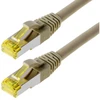 helos Patchkabel Cat.6a GHMT AWG 26/7 grau 10,0m