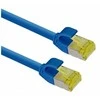 helos Patchkabel Cat 6a Ultraslim S/FTP RJ45 blau 10m AWG28/7 LSZH GHMT