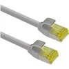 helos Patchkabel Cat 6a Ultraslim S/FTP RJ45 grau 7,5m AWG28/7 LSZH GHMT